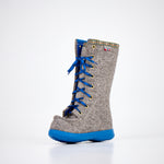 Nesna Lobben Pakane Filzstiefel aus Wollfilz in Grau