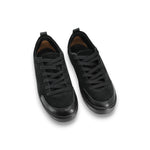 Omaking Forest Hills Veloursleder-Sneaker im Tennis-Look in Schwarz