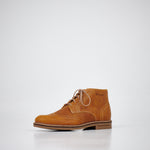Samelin Samm Chukka Boots in Cognac aus wasserabweisendem Leder