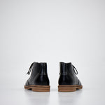 Samelin Samm Chukka Boots in Schwarz aus wasserabweisendem Leder