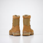Samelin Karu Combat Boots, Militärstiefel aus Leder, beide Stiefel nebeneinander