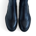 Park Avenue hohe Damen-Stiefel aus Nappaleder in Schwarz – Ansicht 3