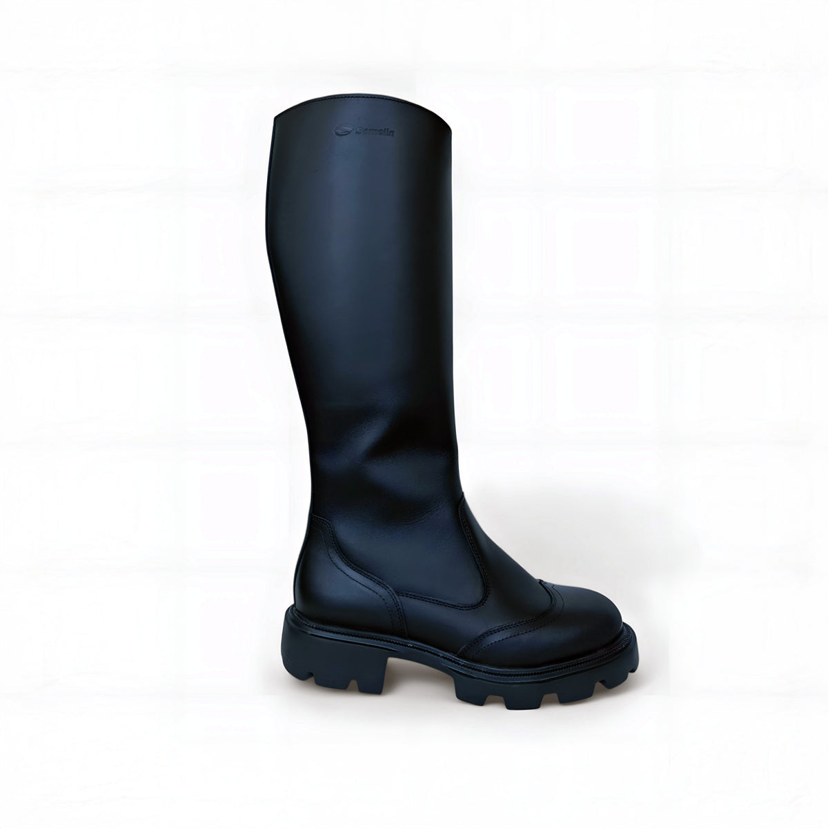 Park Avenue hohe Damen-Stiefel aus Nappaleder in Schwarz – Ansicht 4