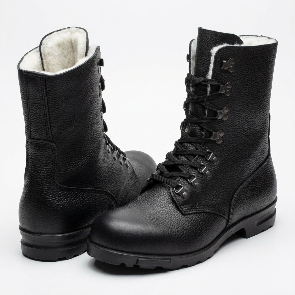 M77 Kampfstiefel Winter Edition mit Kunstfellfutter – Ansicht 1